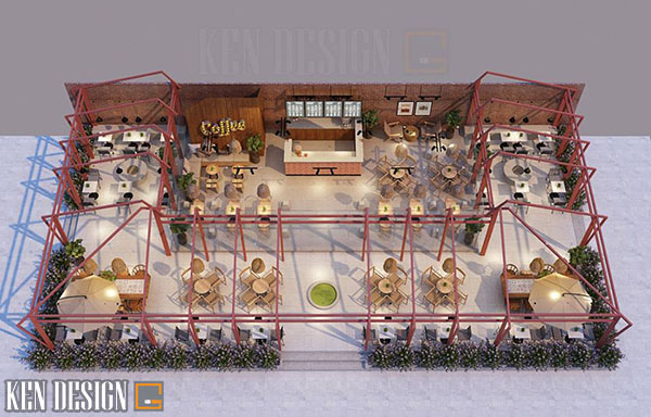 Thiết kế quán cà phê tại Hà Tĩnh